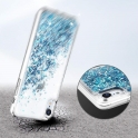 Etui XIAOMI REDMI 8 Liquid plecki brokatowe niebieskie