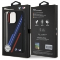 Mercedes Oryginalne Etui IPHONE 16 PRO MAX BMW Hardcase Silicone Random Lines MagSafe (BMHMP16X23SSPK) czarne