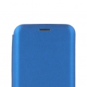 Etui IPHONE 13 portfel z klapką skóra ekologiczna Flip Elegance niebieskie
