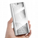 Etui Clear View Cover SAMSUNG A7 2018 srebrne