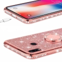 Etui Diamond Ring Brokat XIAOMI REDMI NOTE 7 różowe