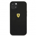 Oryginalne Etui IPHONE 13 Ferrari Hardcase Silicone (FESSIHCP13MBK) czarne