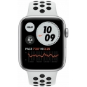 Smartwatch Apple Watch SE Nike GPS 44mm Aluminium srebrny z platynowym paskiem Sport