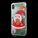 Etui Slim Art IPHONE XS Święty Mikołaj z prezentem