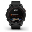 Smartwatch Garmin Fenix 7 Solar Edition Czarny z czarnym paskiem  010-02540-11