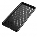 Etui SAMSUNG GALAXY A22 5G Pancerne Shockproof Carbon Fiber granatowe