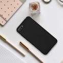 Etui Silicone Case elastyczne silikonowe HUAWEI Y6 2018 czarne