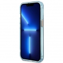 Oryginalne Etui IPHONE 13 PRO Guess Hard Case Gold Outline Translucent MagSafe (GUHMP13LHTCMB) niebieskie