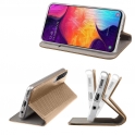 Etui MOTOROLA MOTO G30 portfel z klapką Flip Magnet złote