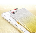 Etui IPHONE XR Brokat Glitter srebrno-złote