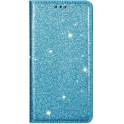 Etui SAMSUNG GALAXY A71 portfel z klapką Flip Magnet Shine Brokat miętowe
