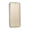 Etui SAMSUNG GALAXY A12 / M12 portfel z klapką skóra ekologiczna Flip Elegance złote