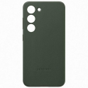 Etui Samsung EF-VS911LG S23 S911 zielony/green Leather Cover