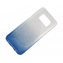 Etui Glitter SAMSUNG GALAXY S8 srebrno-niebieskie