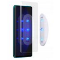 Szkło hartowane 5D UV XIAOMI MI NOTE 10 LITE Full Glue Lampa