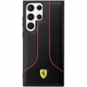 Oryginalne Etui SAMSUNG GALAXY S23 ULTRA Ferrari Hardcase Perforated 296 P (FEHCS23LPCSK) czarne