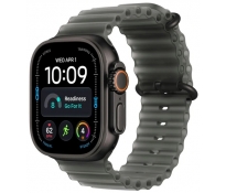 Smartwatch Apple Watch Ultra 4 GPS + Cellular 49mm czarny Tytan opaska Translucent ocean kolorze czarnym MJAY4QF