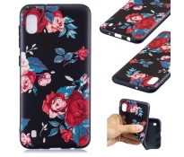 Etui Slim case Art SAMSUNG GALAXY A10 kwiaty vivid