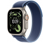 Smartwatch Apple Watch Ultra 3 GPS + Cellular 49mm Naturla Tytan opaska Trail Loop w kolorze niebieskim M/L MEWU4QI