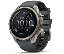 Smartwatch Garmin Fenix 9 Pro 47mm inReach Tytanowy z silikonowym paskiem w kolorze Graphite 010-04336-21