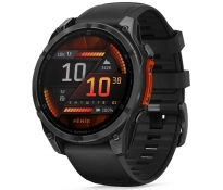 Smartwatch Garmin Fenix 8 47mm Amoled szary z czarnym paskiem 010-02904-00