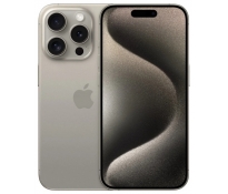Apple Smartfon iPhone 15 Pro 128GB -  tytan naturalny