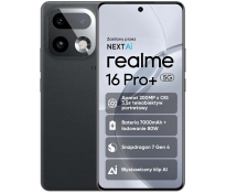 Smartfon Realme 16 Pro+ 5G - 12/512GB szary