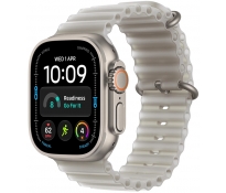 Smartwatch Apple Watch Ultra 4 GPS + Cellular 49mm Naturla Tytan opaska Translucent w kolorze szzry ocean