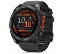 Smartwatch Garmin Fenix 8 51mm Amoled szary z czarnym paskiem 010-02905-00