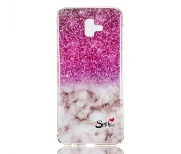 Etui Slim Art Samsung Galaxy J6+ J6 PLUS różowy marmur