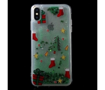 Etui Slim Art IPHONE XS element Bożego Narodzenia