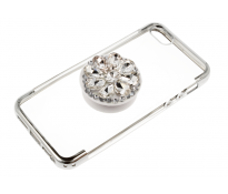 Etui Diamond Stand SAMSUNG S8 srebrne