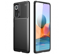 Etui XIAOMI REDMI NOTE 10 PRO Pancerne Shockproof Carbon Fiber czarne