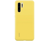 Huawei etui silikonowe Car Case dla P30 PRO - żółty