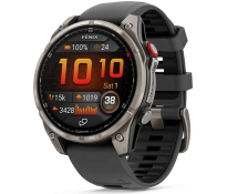 Smartwatch Garmin Fenix 8 Pro 47mm LTE Amoled Sapphite tytanowy z czarnym paskiem 010-03198-11