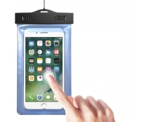 Uniwersalne etui wodoodporne wodoszczelne 6,2'' pokrowiec z opaską na ramię niebieski