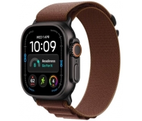 Smartwatch Apple Watch Ultra 4 GPS + Cellular 49mm czarny Tytan opaska alpine w kolorze burgund M