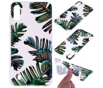 Etui Slim case Art wzory SAMSUNG GALAXY A10 liście