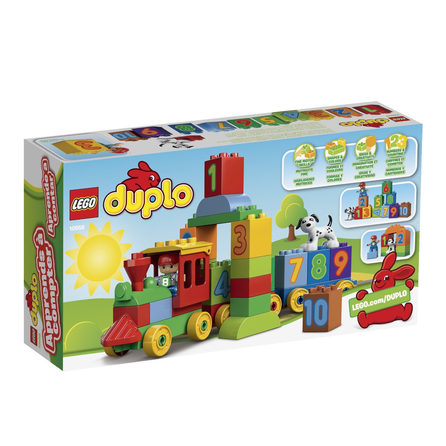 Klocki Lego Duplo Pociąg Z Cyferkami 10558 Archiwum Do Końca 2016