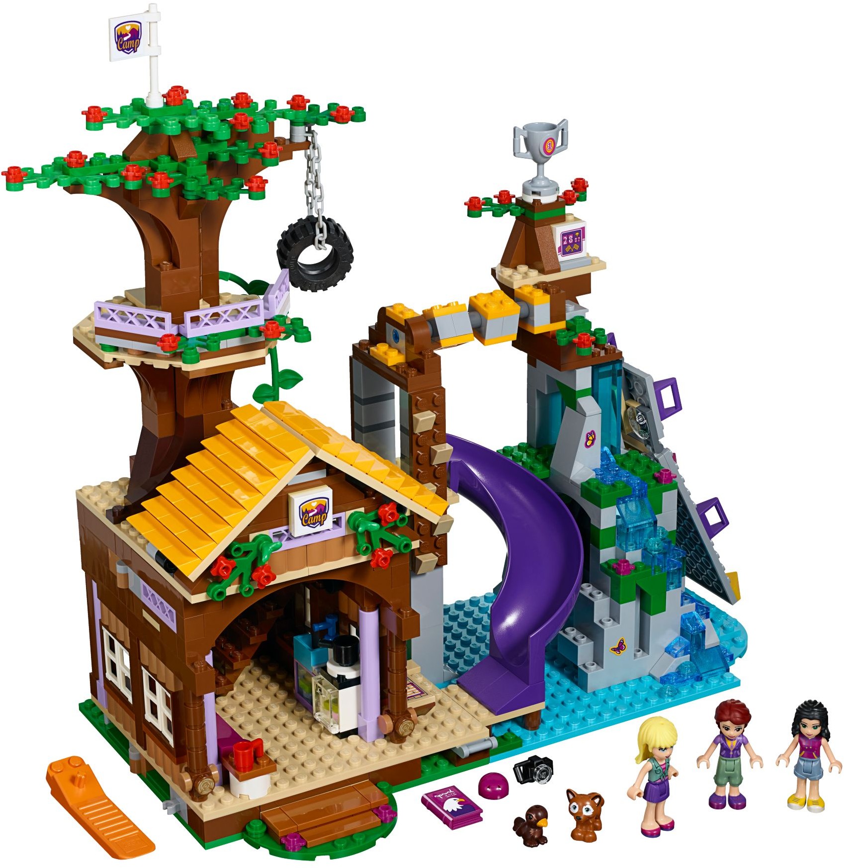 Klocki Lego Friends Domek na drzewie 41122 / NIEAKTYWNE 