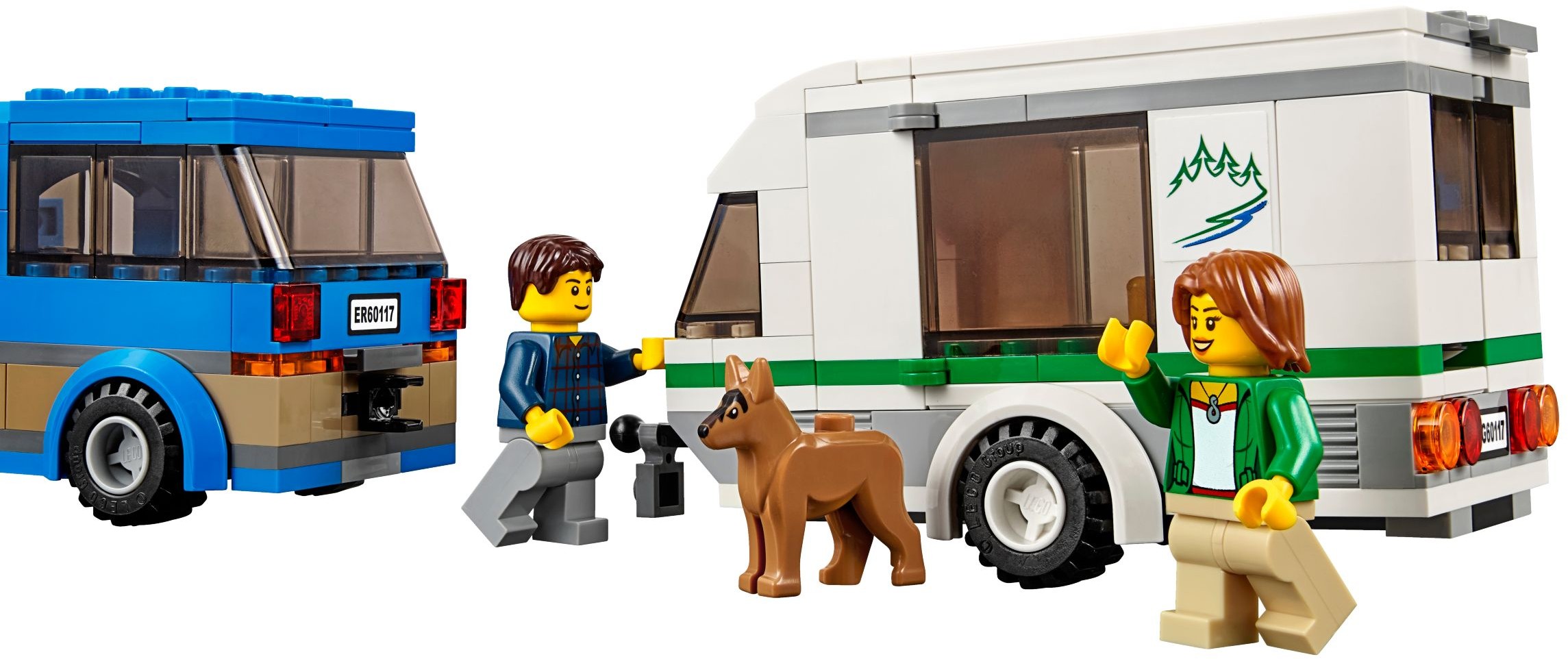 Klocki Lego City Van Z Przyczepą Kempingową 60117 Archiwum Do