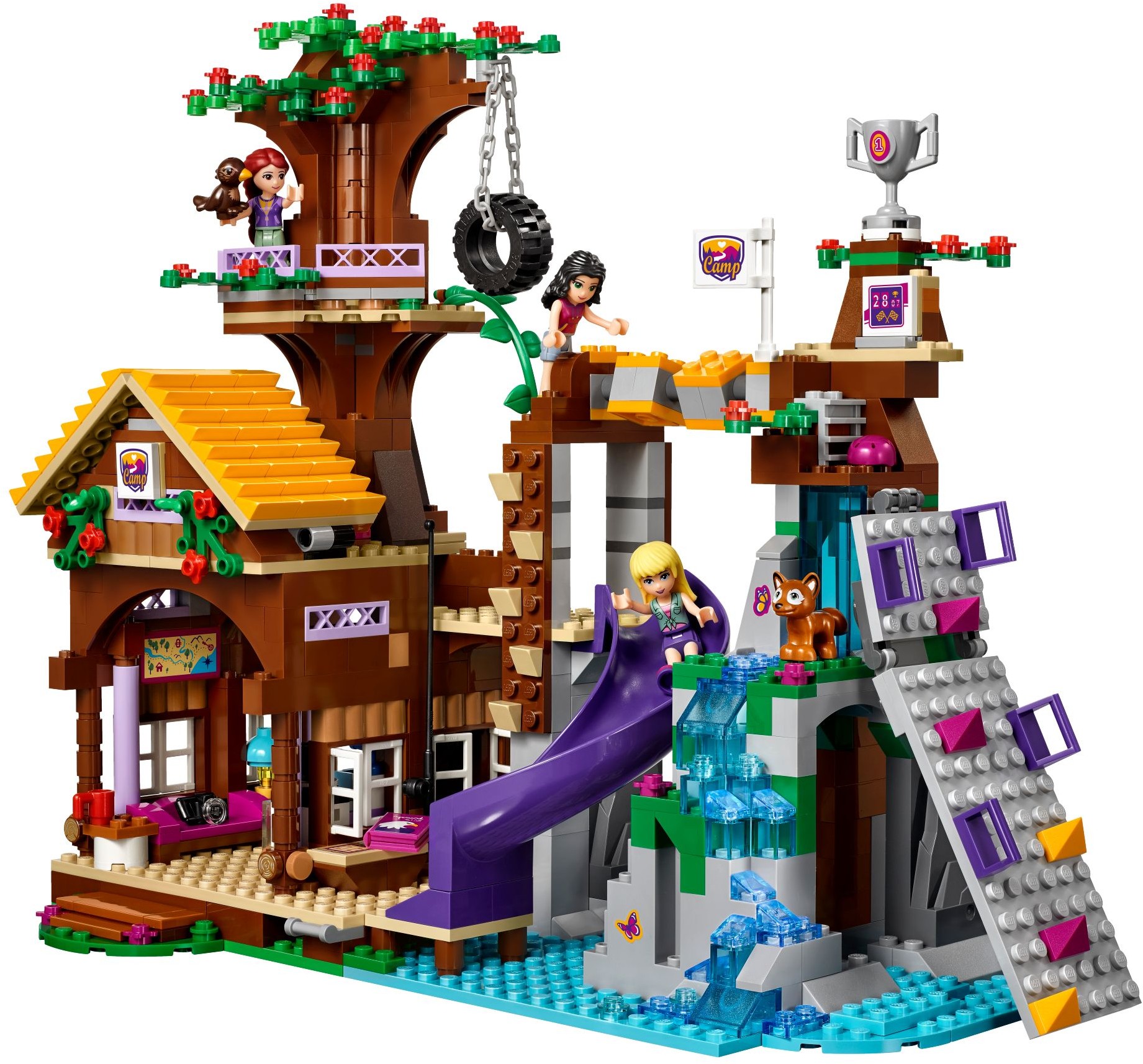 Klocki Lego Friends Domek na drzewie 41122 / NIEAKTYWNE 