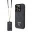 Oryginalne Etui APPLE IPHONE 15 PRO MAX Guess Hardcase Crossbody 4G Metal Logo (GUHCP15XP4TDSCPK) czarne