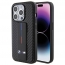 Mercedes Oryginalne Etui APPLE IPHONE 15 PRO BMW Hardcase Grip Stand Smooth & Carbon (BMHCP15LGSPCCK) czarne