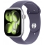 Smartwatch Apple Watch Series 11 GPS 42mm Aluminium srebrny z paskiem sport fiolet S/M MEU64
