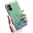 Etui HUAWEI P40 LITE Brokat Cekiny Glue Glitter Case zielone